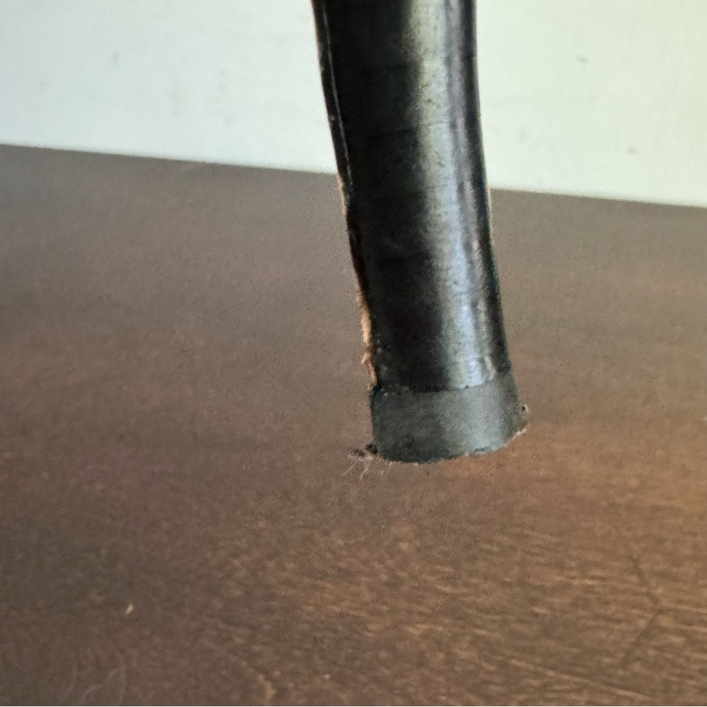 Michael Kors Black‎ Leather Heeled Ankle Boots Booties Career City Size 10M - Picture 8 of 13